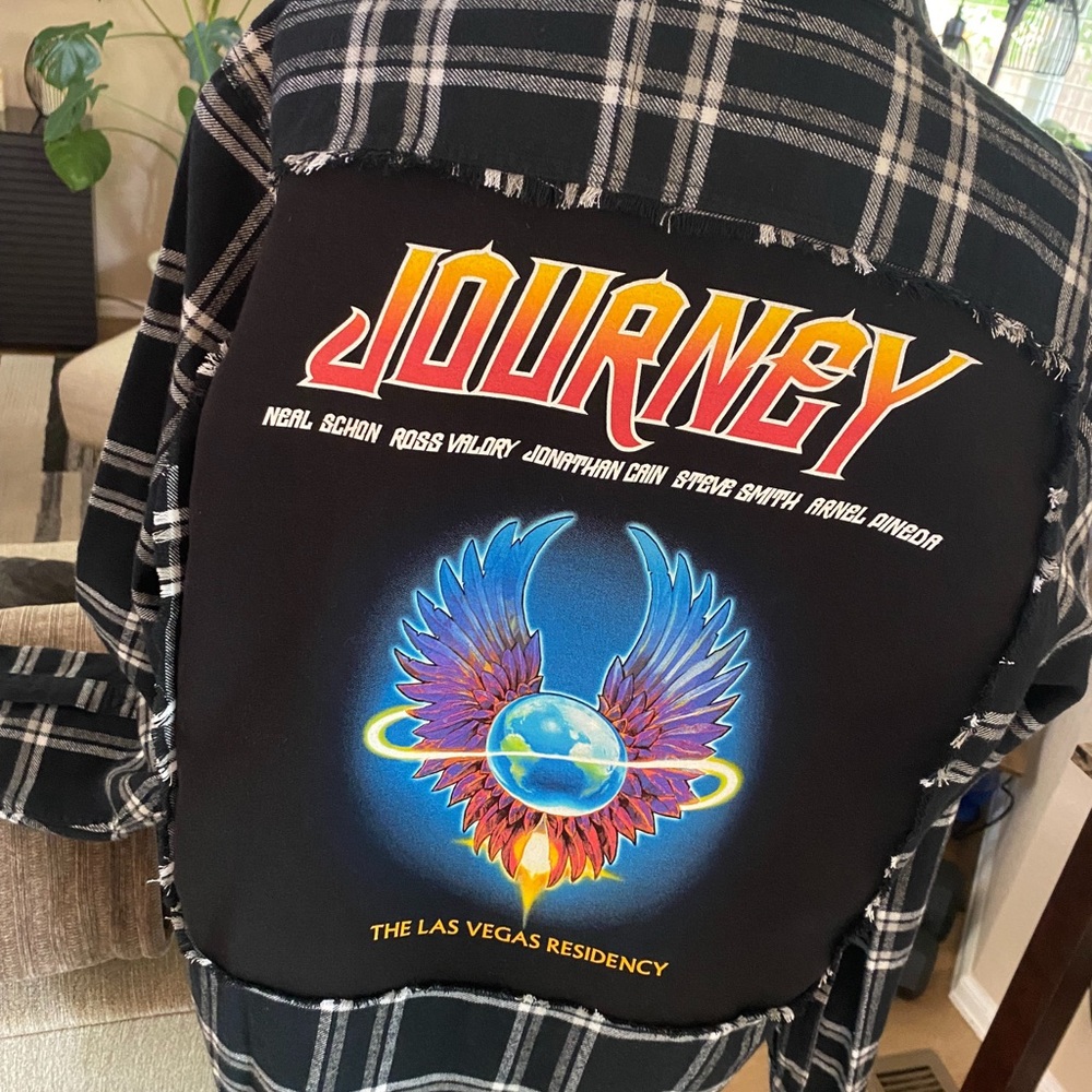 Journey Las Vegas Residency Flannel